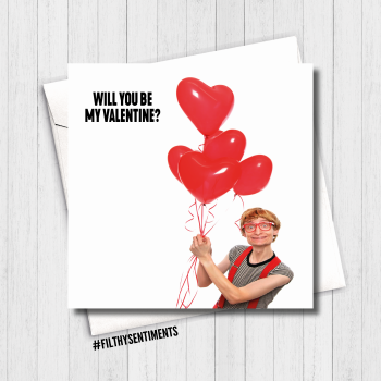 Rude Joke Offensive Adult Humour Funny Valentines Card Boris Johnson Valentines Day Card Blow Job BJ