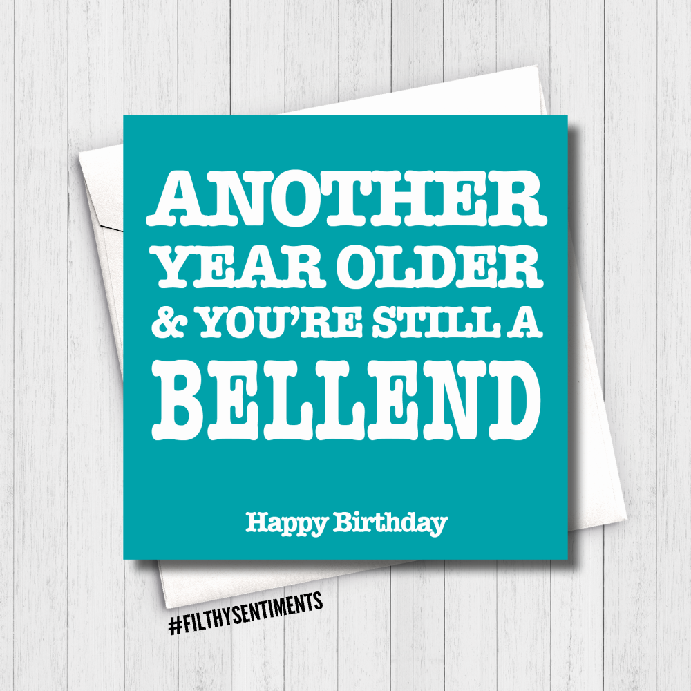   ANOTHER YEAR BELLEND CARD - FS612