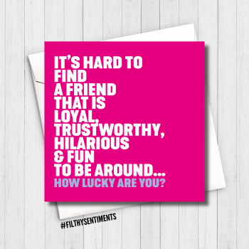   LUCKY LADY CARD - FS614