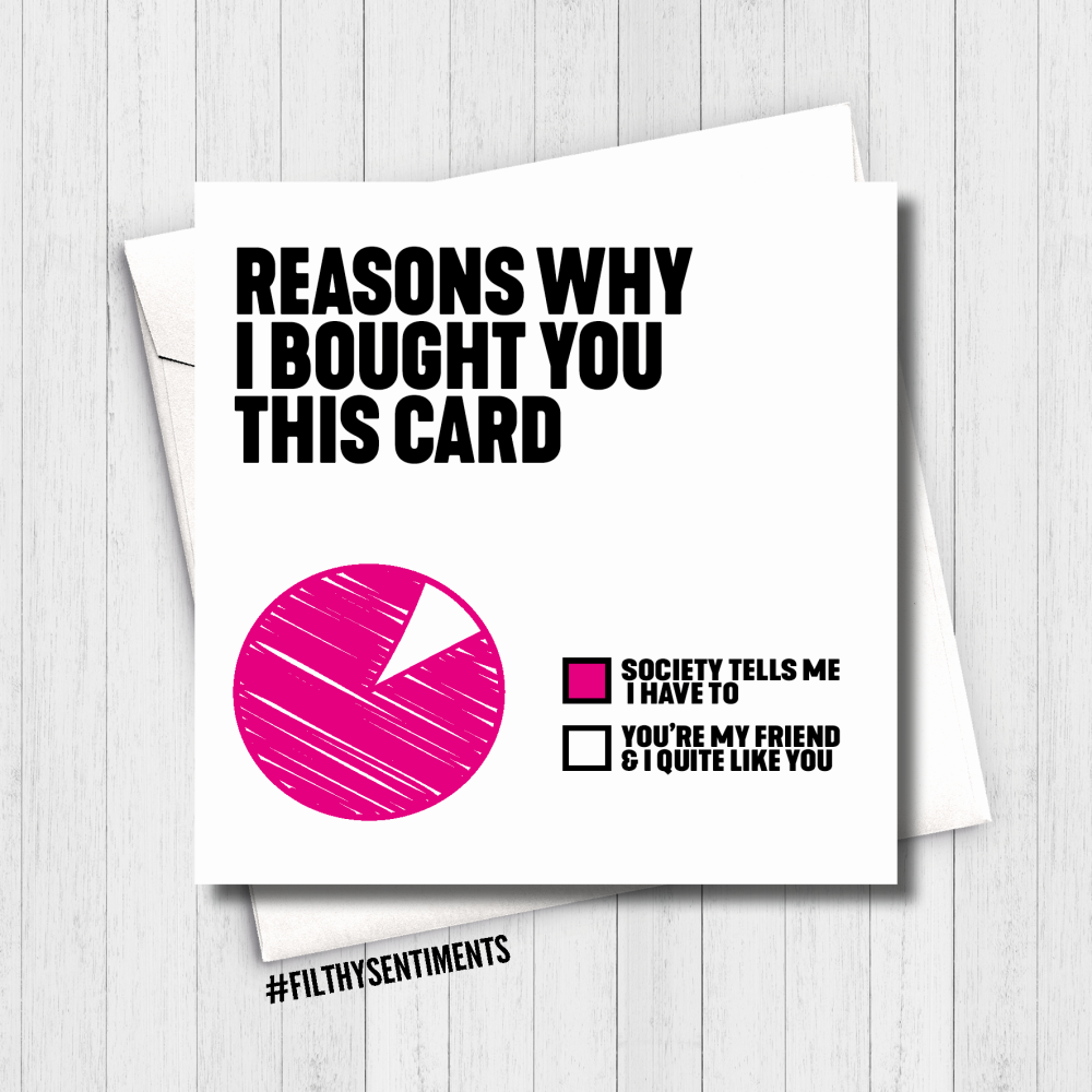   REASONS WHY PINK CARD - FS615 / G0003