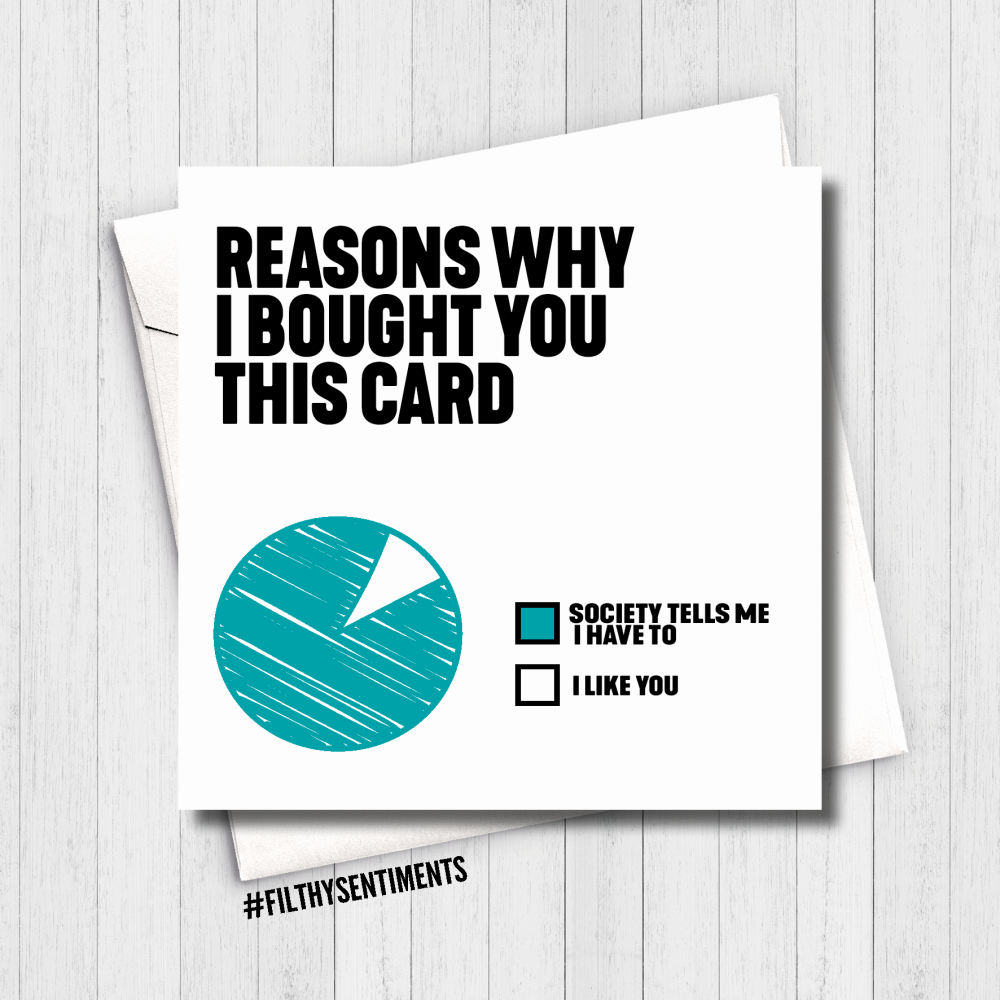   REASONS WHY TURQOUISE CARD - FS617