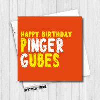 PINGER GUBES GINGER CARD - FS643