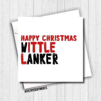 LITTLE WANKER CHRISTMAS CARD - FS646