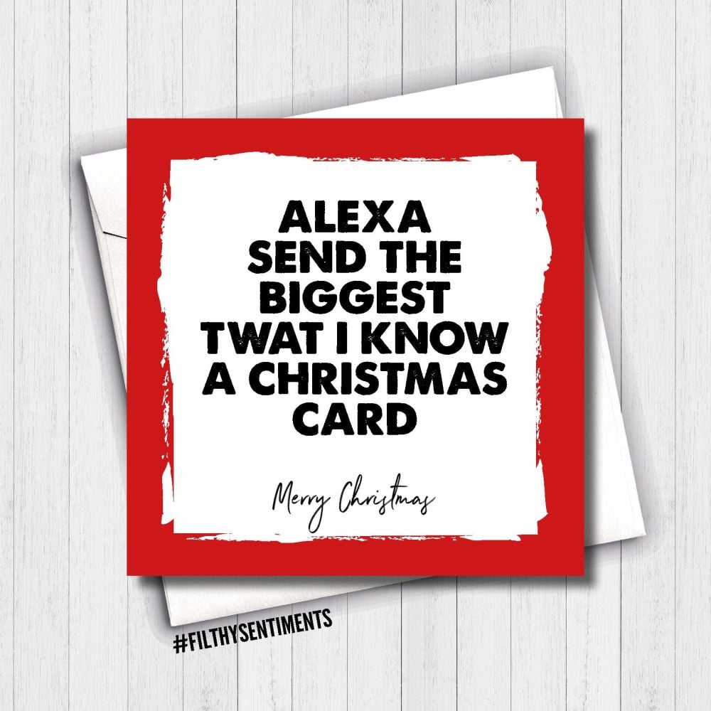 ALEXA CHRISTMAS CARD - FS666