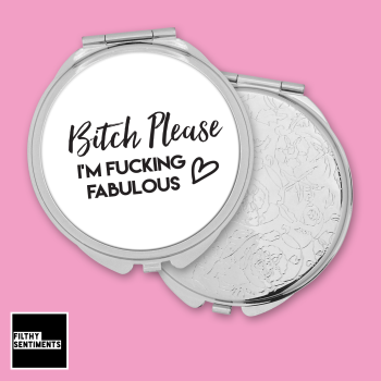 Bitch Please pocket mirror - F00051