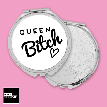 Queen Bitch pocket mirror - F00044