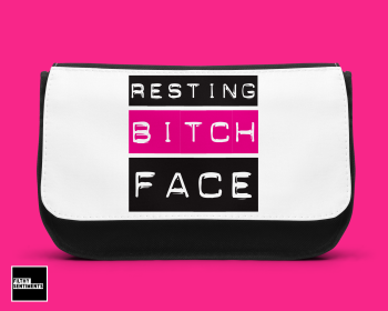 Resting Bitch Face Make up bag - D00027