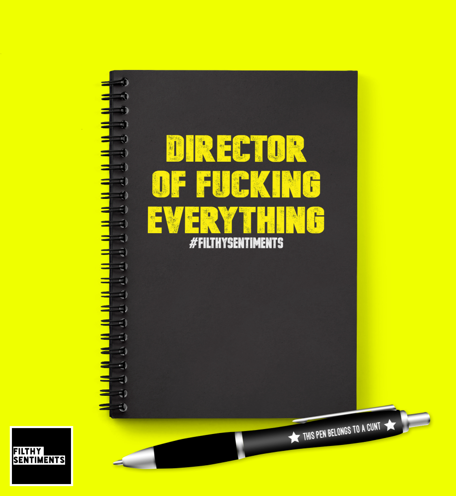 DIRECTOR OF EVERYTHING NOTEBOOK - N022