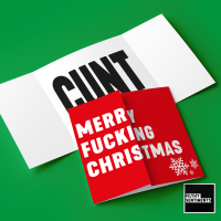     HIDDEN MESSAGE MERRY FUCKING CHRISTMAS CUNT - FS671
