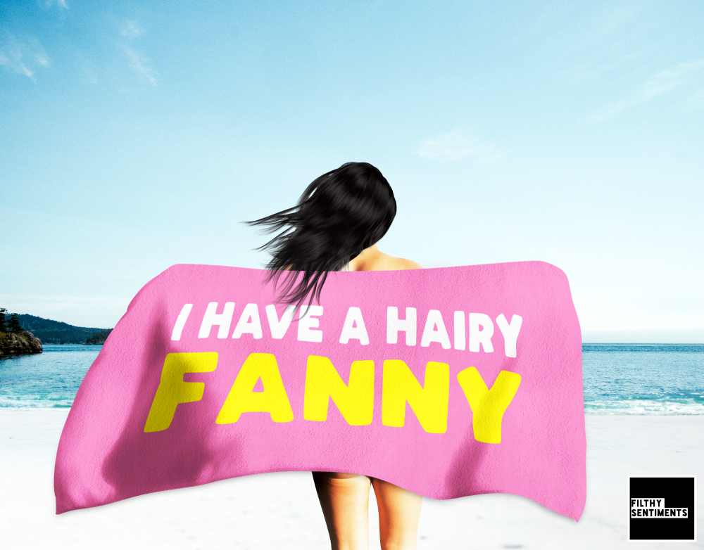  HAIRY FANNY TOWEL