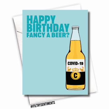    CORONA BEER BIRTHDAY CARD - FS1089