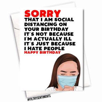                         SOCIAL DISTANCING CARD - FS1110
