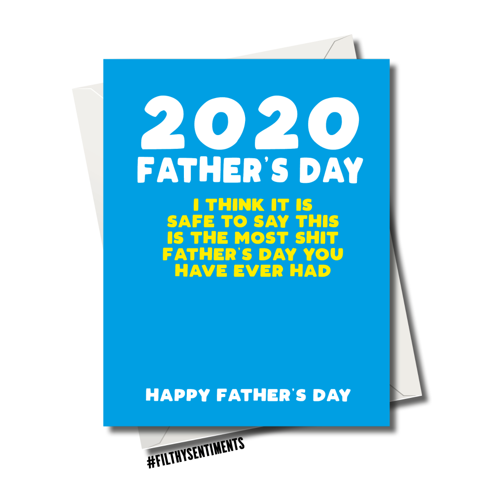                          2020 FATHER'S DAY CARD