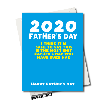                               2020 FATHER'S DAY CARD FS1152