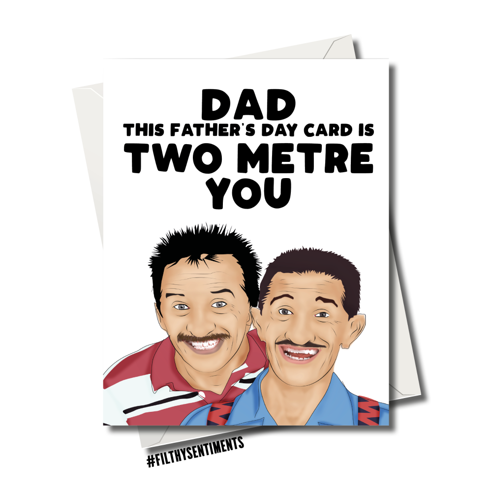                                         CHUCKLE BROTHERS FATHER'S DAY CARD