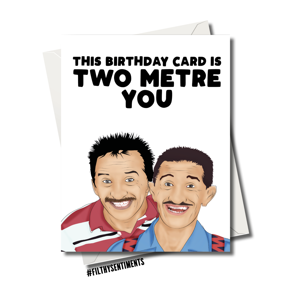                                     CHUCKLE BROTHERS BIRTHDAY CARD