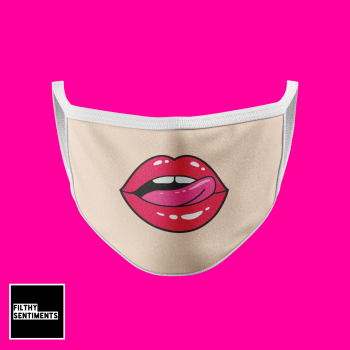                                                    PRETTY MOUTH LIPS FACE MASK - D34