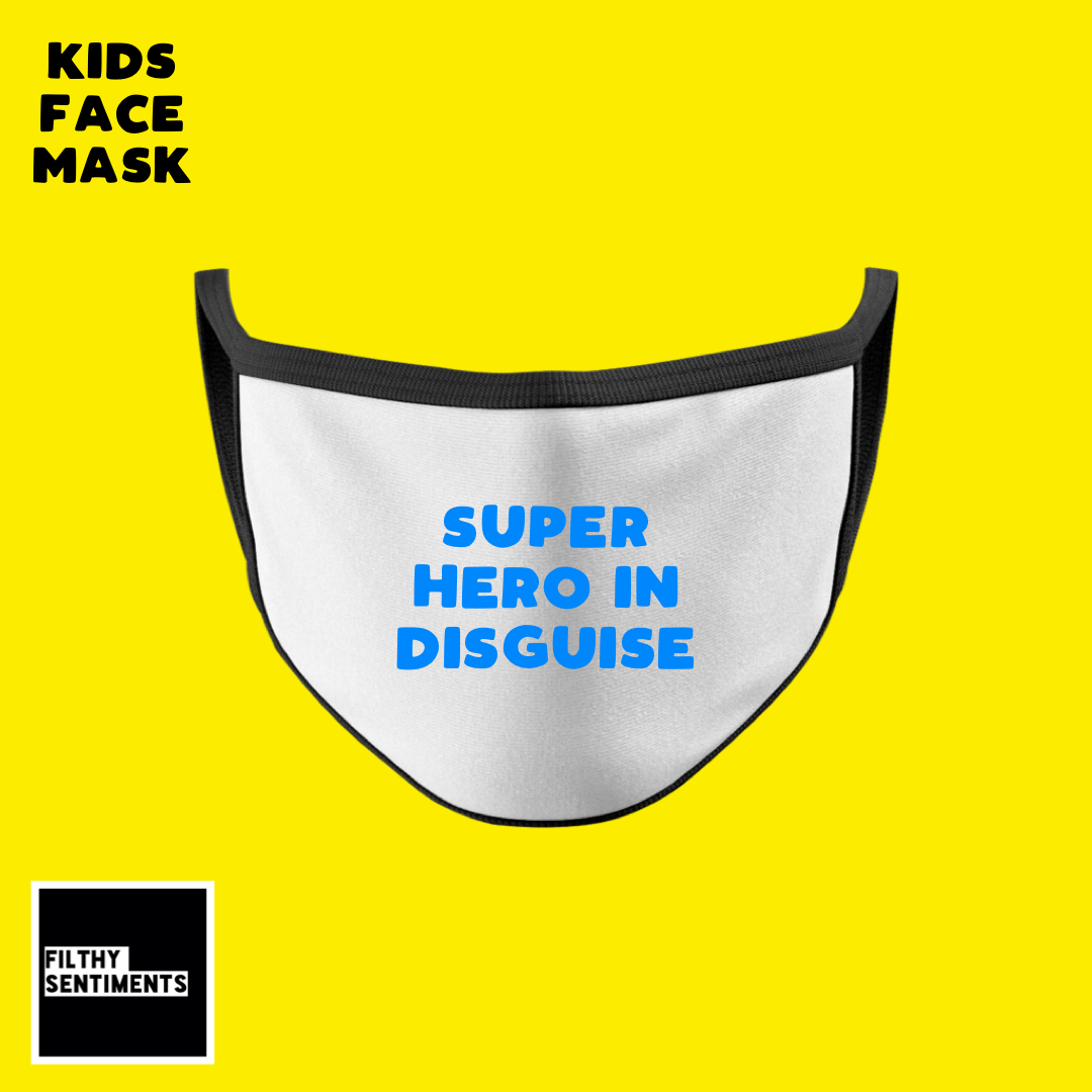                            KIDS FACE MASK - SUPER HERO