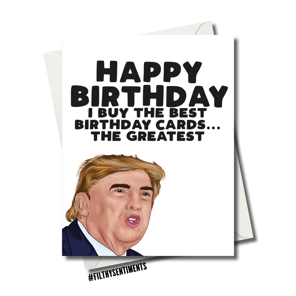                                      DONALD THE BEST BIRTHDAY CARDS 130