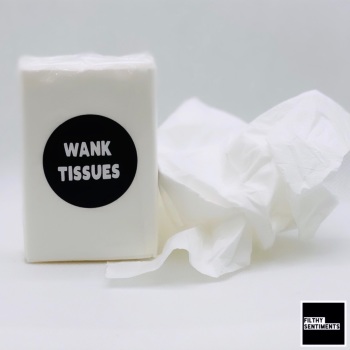     WANK TISSUES - SINGLE PACK