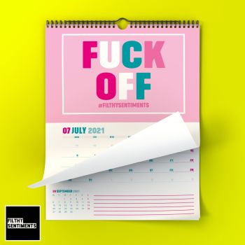                                 COLOURFUL PINK 2021 WALL CALENDAR G032