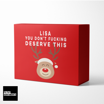  YOU DON'T DESERVE THIS CHRISTMAS EVE BOX
