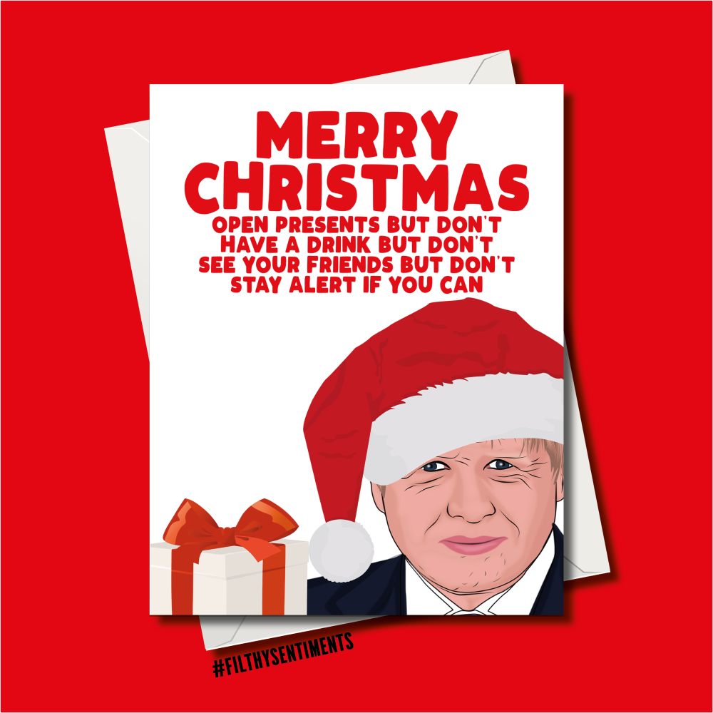                    BORIS CHRISTMAS CARD