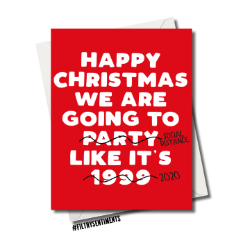                   PARTY 1999 CHRISTMAS CARD - fs1226