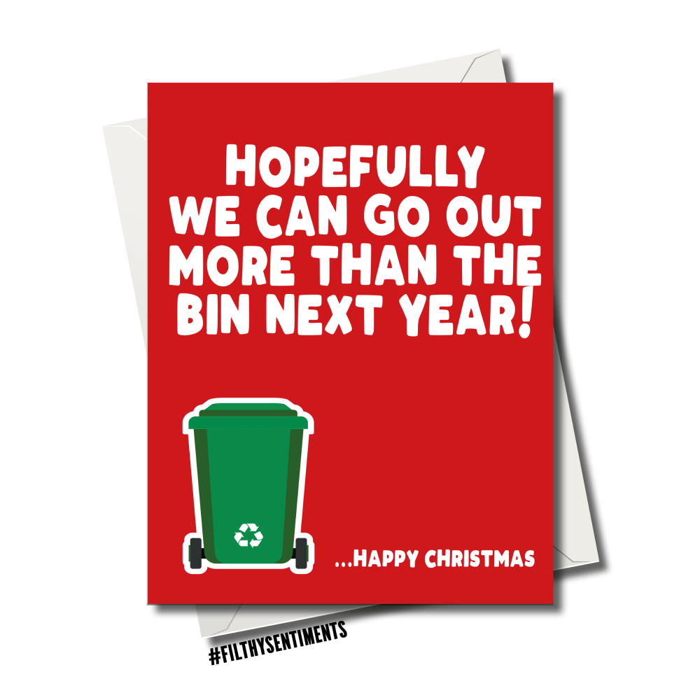                    BIN CHRISTMAS CARD