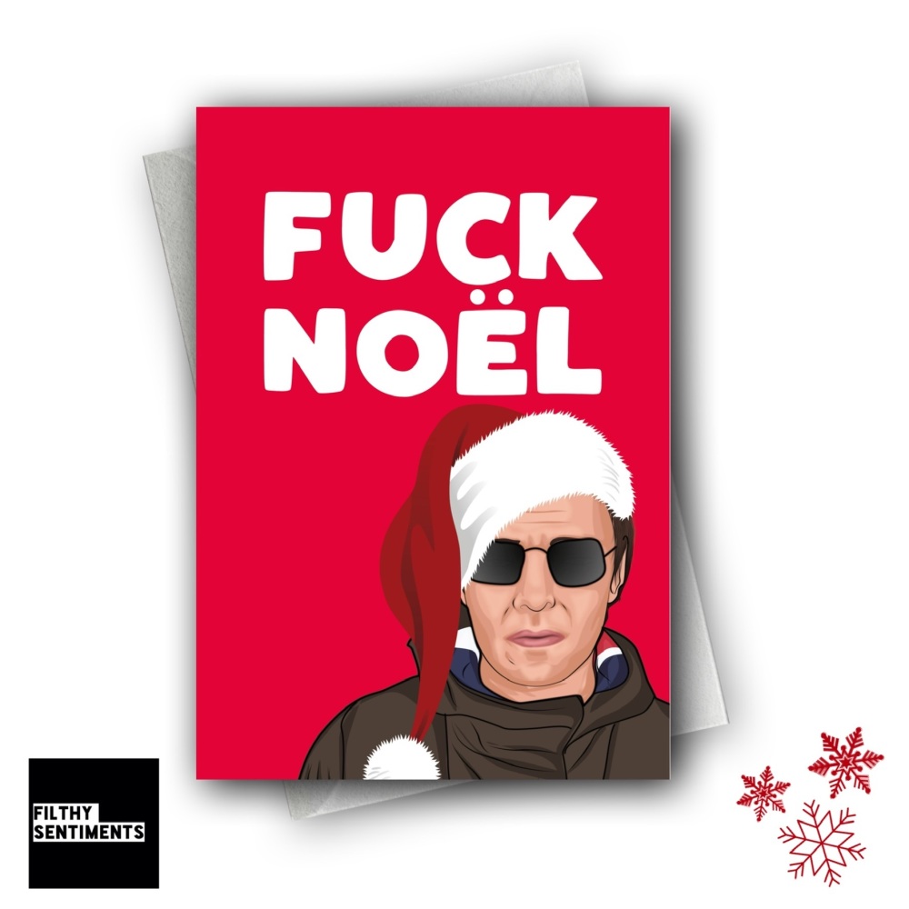                   FUCK NOEL CHRISTMAS CARD FS1272