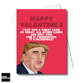                   VALENTINE'S TRUMP CARD XFS0252