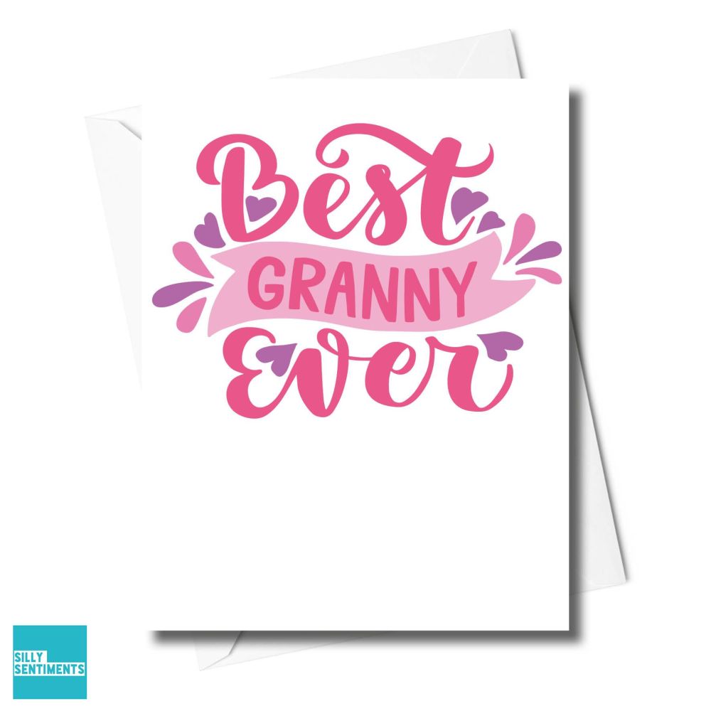              BEST GRANNY CARD - XFS0330