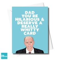                                                                              FATHER'S DAY HILARIOUS & WHITTY CARD XFS0411
