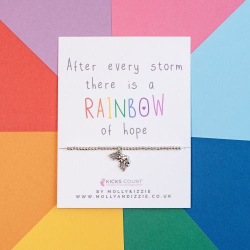 Rainbow Beaded Bracelet - Adult Size