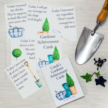 Gardener Achievement Cards