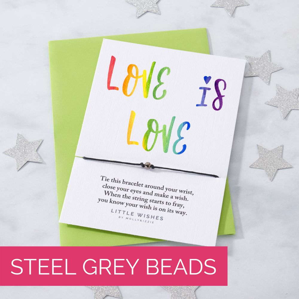 Steel Grey Beads