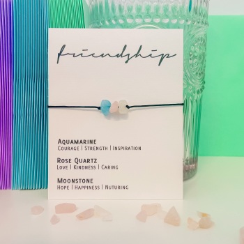 Friendship  - Adjustable Crystal Bracelet