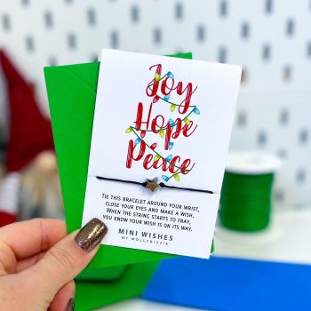 Joy Hope Peace Mini Wish (MINIWISH272)