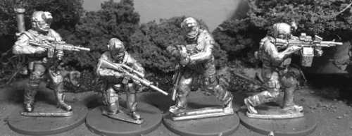 WTM-SOF06: 28mm US MARSOC with Support Weapons