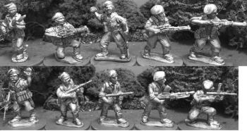 AIF40: 28mm WWII Australian Commando Rifle Squad