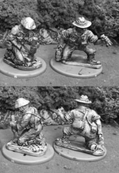 AIF37: 28mm Australian Light Mortar Team