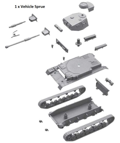 Reinforcements: Italeri 1/72 Sd.Kfz.161 Pz.Kpfw.IV F1-F2 x 1