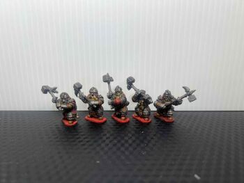 DW12: 28mm Dwarf Hammers