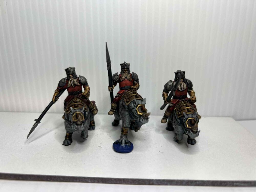 DW16: 28mm Dwarf Cavalry