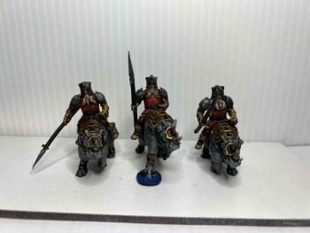 DW16: 28mm Dwarf Cavalry