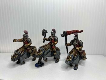 DW17: 28mm Dwarf Cavalry Command