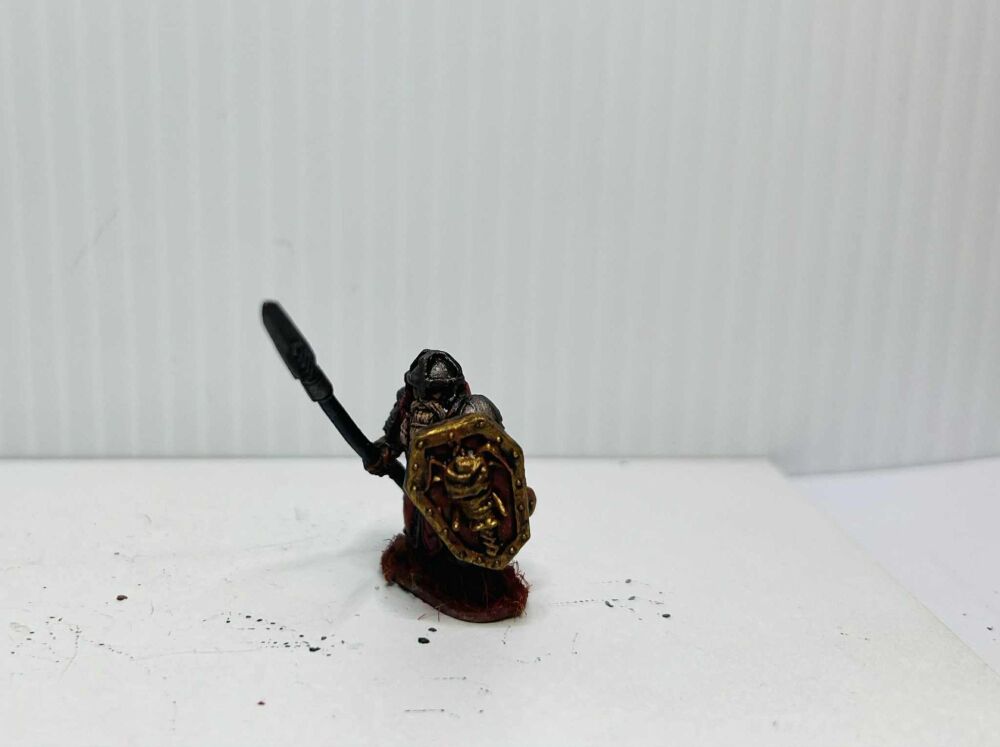 DW19: 28mm Dwarf Spear Angled