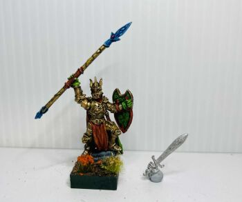 EL1: 28mm Elf Lord with Spear