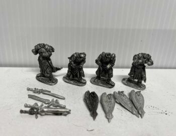 EL9: 28mm Elf Infantry with Shield & Sword (upright)