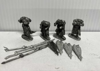 EL11: 28mm Elf Warriors with Shield & Spear (Upright)